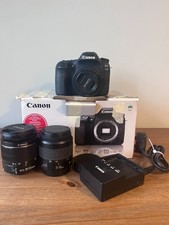 Canon EOS 80D Camera & 3Lenses