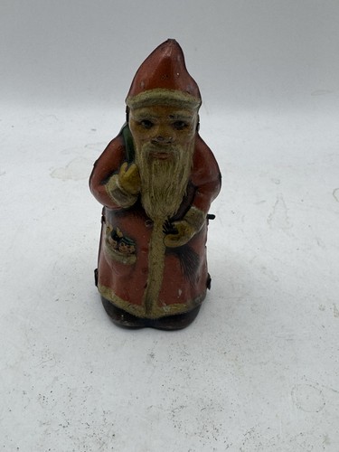 Vtg arnold wind tin santa - vtg, up