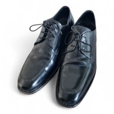 Samuel Windsor Hamdmade Men's Black Leather Lace Up Formal Shoes 7.5