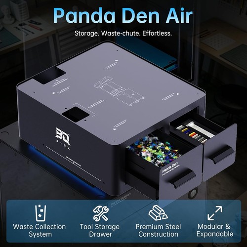 Biqu panda den - panda, air