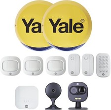 Yale Sync Smart Home 11 Piece Alarm Kit IA-345 With No Monthly Subscription