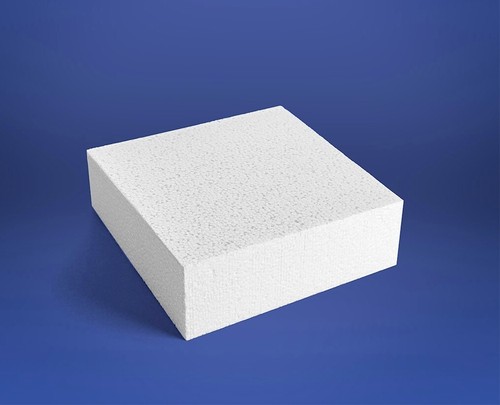 Polystyrene square cake - cake, dummy