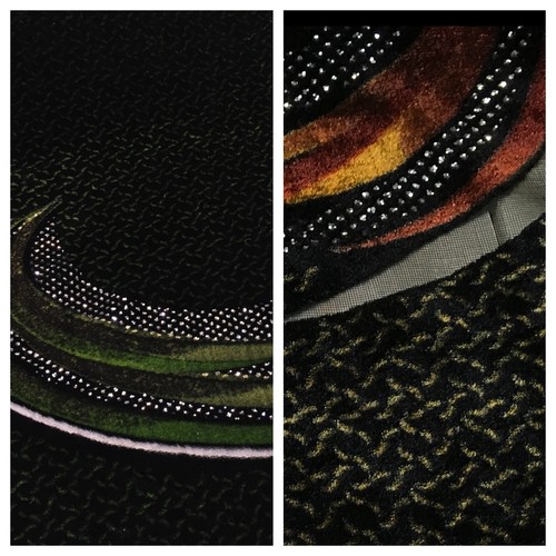 Burnout velvet with - burnout,