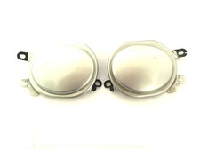 Rover 45 MG ZS hatchback front bumper foglight blankers pair silver to 2003
