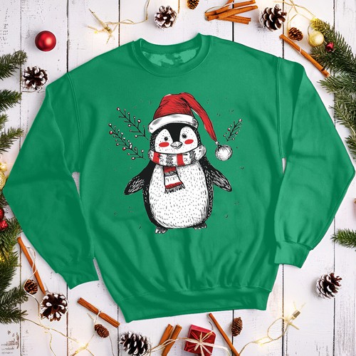 Christmas penguin jumpers - christmas,