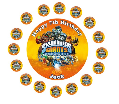 Giant skylanders personalised - skylanders,