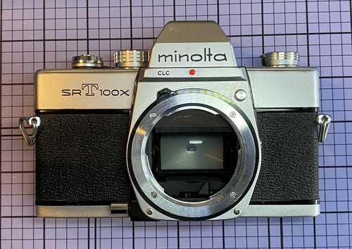 Minolta srt 100x restored and - minolta,