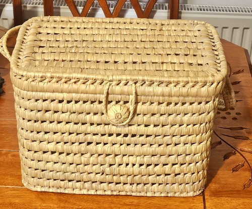 Moroccan woven palm leaf - moroccan,