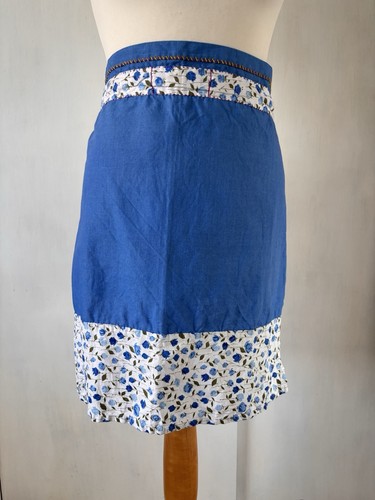 Vintage floral apron pinny fit - vintage,