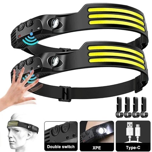 Led head torch rechargeable - led,