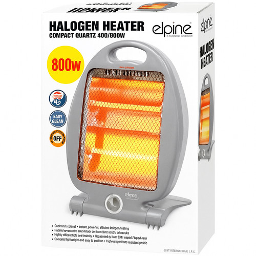 Elpine halogen heater 800w - elpine,