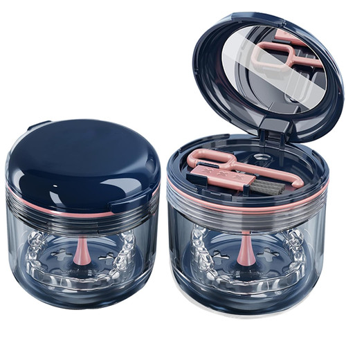 Retainer case with mirror - retainer,
