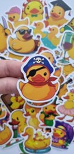 50 pcs RUBBER DUCK Stickers