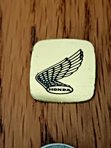 Vintage tin plate honda - vintage,