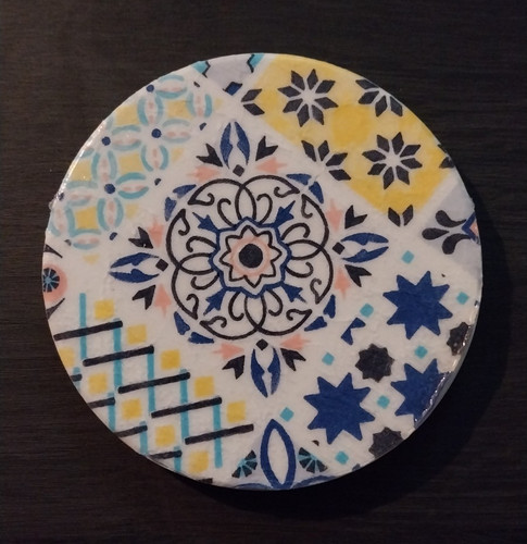Set round multicolour - round,