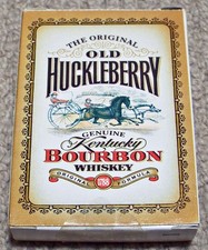 Old Huckleberry Bourbon Whiskey American Civil War Non Standard Playing Cards