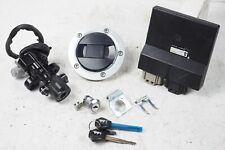 100%Work 07-08 Suzuki GSXR1000 ECU ECM Ignition Tank Cap Seat Lock Key Set K7 K8
