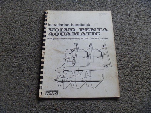 Volvo penta 270 270t 280 - volvo,