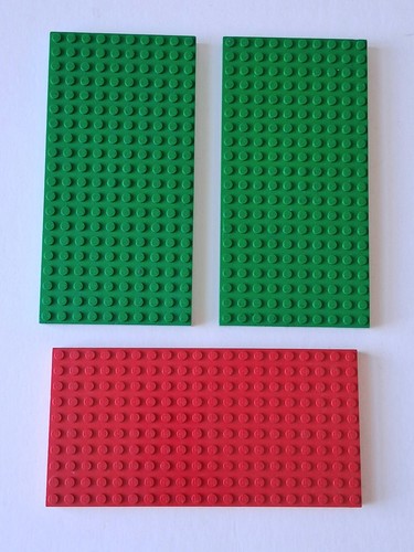 Vintage lego thick - thick, plates