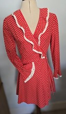 1960s Shubette Red Spotted