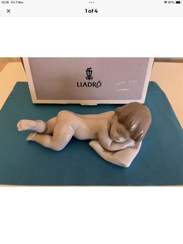 Lladro sleepy time - sleepy, boy