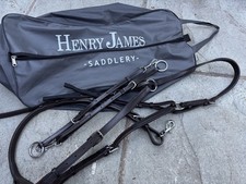 Henry James Bridge Breastplate Havana brown extra full 