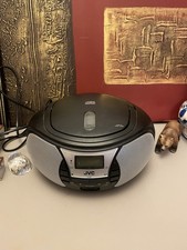 Jvc d222b black - silver, fm