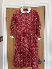 Laura Ashley Vintage Dress Red