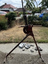 Hilmor Type G.L. 3B Pipe Bender – Floor Standing (15mm to 42mm) with Vice.