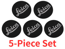 Leica Logo Badge Black 5-Piece