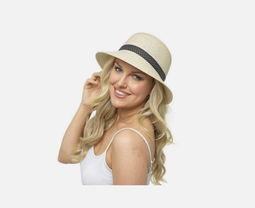 Ladies cloche hat crushable - cloche,