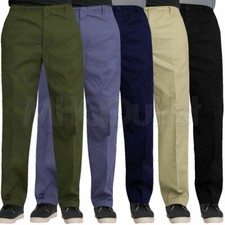 Mens elasticated waist work - mens,