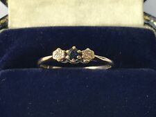 9ct Gold Sapphire and Diamond