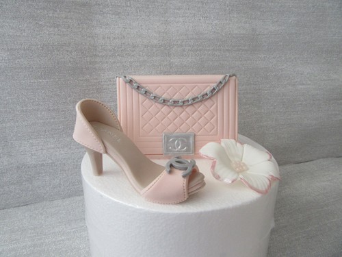 Edible handmade shoe handbag - edible,