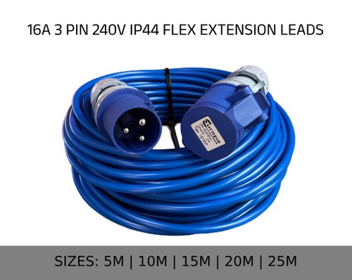 Blue caravan hook extension - hook,