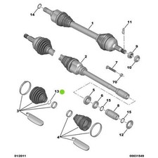 Genuine Drive-Shaft Snap-Ring