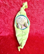 Manhattan Toy Company Snuggle Pods Sweet Pea Baby Doll Soft Toy Comforter VGC