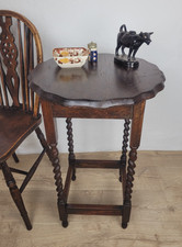 Pie Crust Side Table Victorian