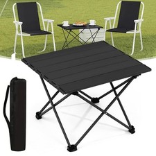 Folding camping table - table, with