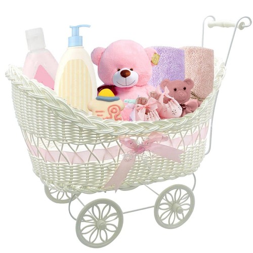 Safri baby pram hamper wicker - safri,