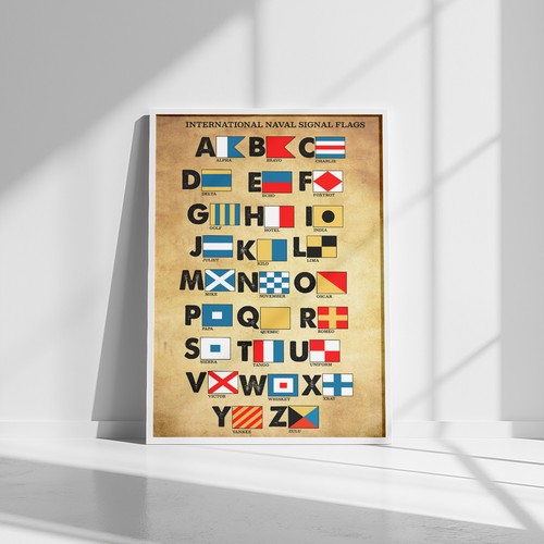 National maritime alphabet - national,