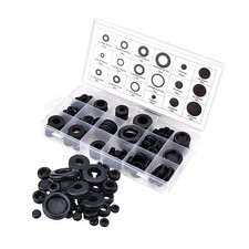 Rubber Grommets Blanking open closed blind Grommets assorted sizes 125pc UK