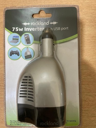 Rockland 75w inverter with usb - 75w,