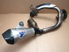 Ducati Scrambler 2015 9394 miles exhaust silencer pipes system Termignoni (5789)