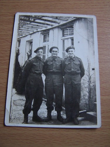 Ww2 three military soldiers - military, in