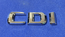 MERCEDES CDI - CAR BADGE / EMBLEM - WILL REQUIRE NEW ADHESIVE TO REAR