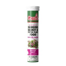 Genie Hanging Basket Food Fertiliser tablet (12 tablets/tube) 1 tablet = 5ltrs