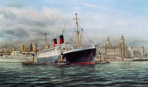 Rms mauretania cunard - mauretania, robert