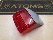 Vespa Rally Sprint rear light lens with grey peak