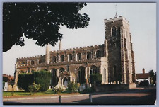 Postcard St. Peter & St. Paul Clare Suffolk English Churches Religious Buildings